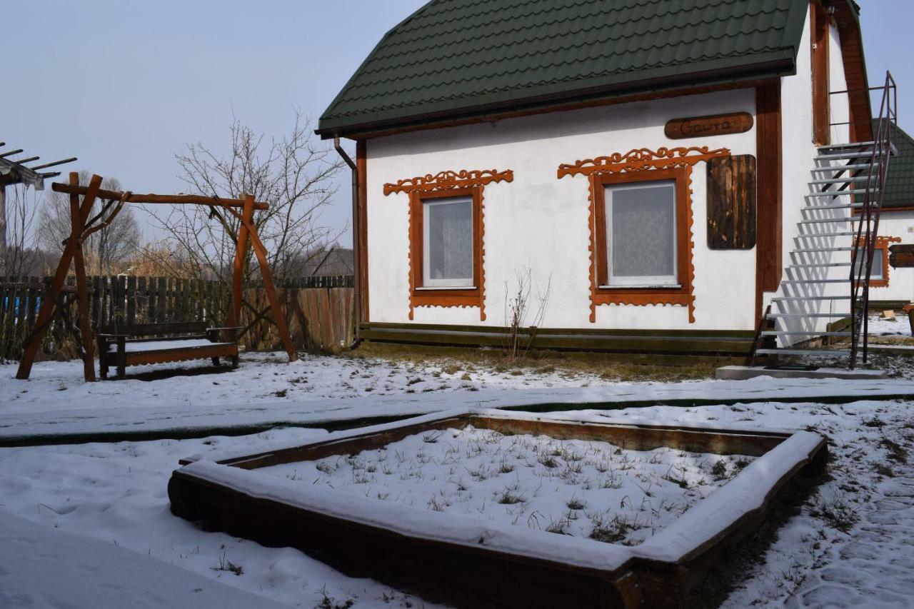 Ostoja Lägenhet Białowieża Exteriör bild