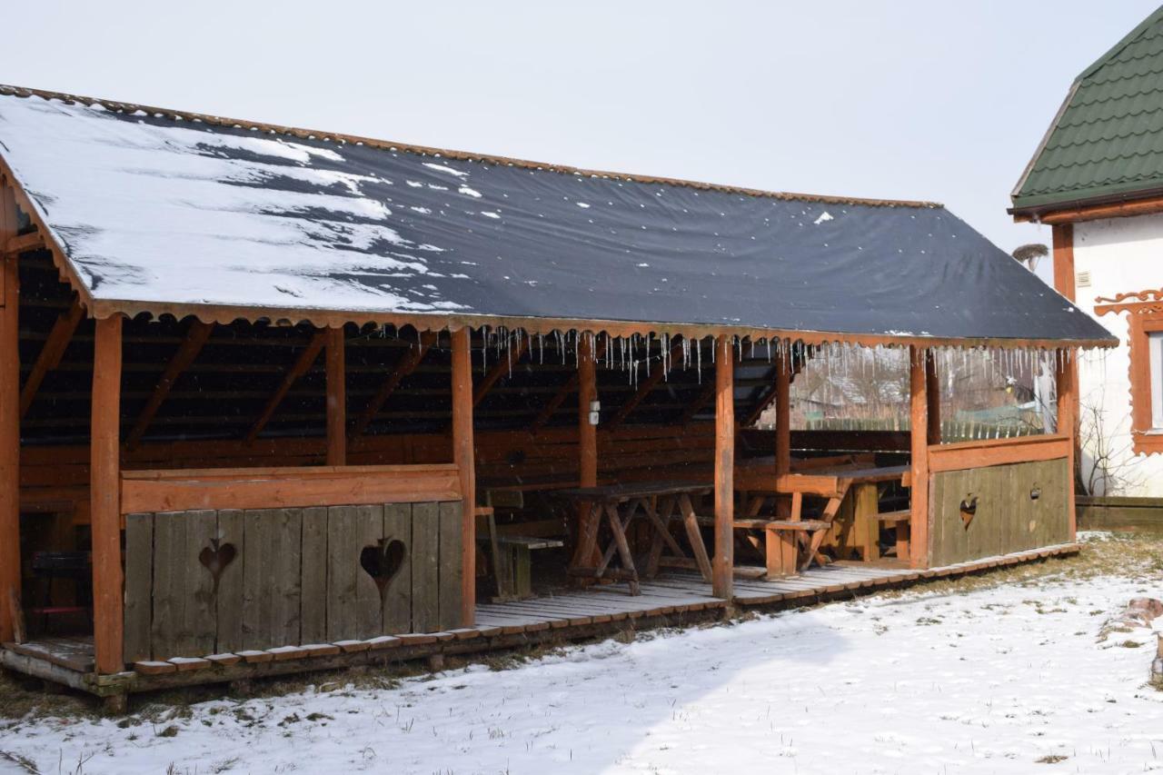 Ostoja Lägenhet Białowieża Exteriör bild